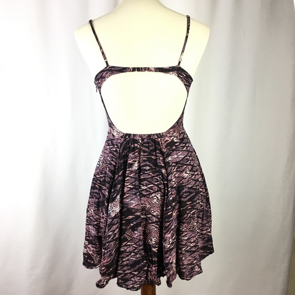 Silence Noise Spaghetti Strap Dress Medium Aztec - Picture 2 of 8